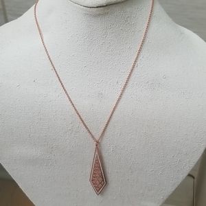 Earring and necklace